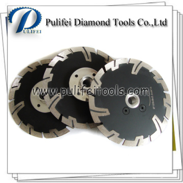 Turbo Segment Flange Dry Diamond Disc for Angle Grinder Cutting